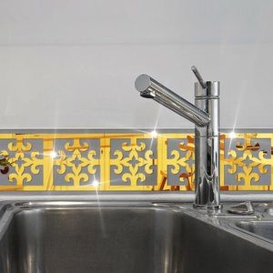 10 pack Elegant Vintage Design Mirror Wall Stickers Mirror Sticker Wall Decal